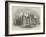 Burghley House, North Front-null-Framed Giclee Print