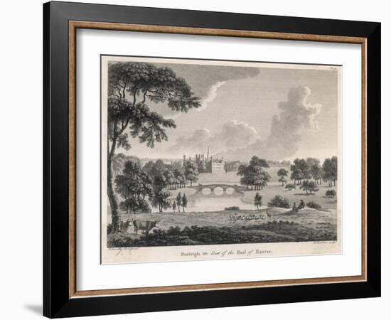 Burghley House-Paul Sandby-Framed Art Print