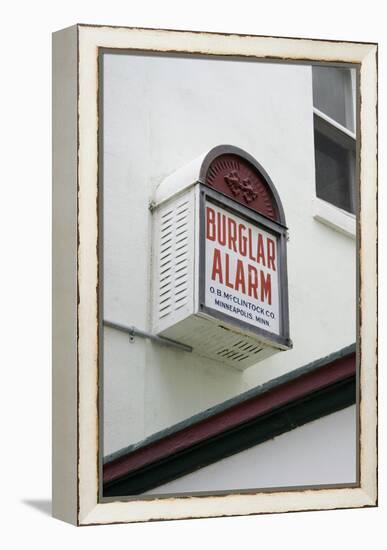 Burglar Alarm In Cocoa, Florida.-Mark Williamson-Framed Premier Image Canvas