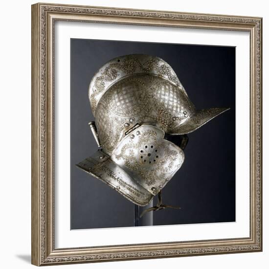 Burgonet Helmet-null-Framed Giclee Print