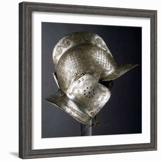 Burgonet Helmet-null-Framed Giclee Print