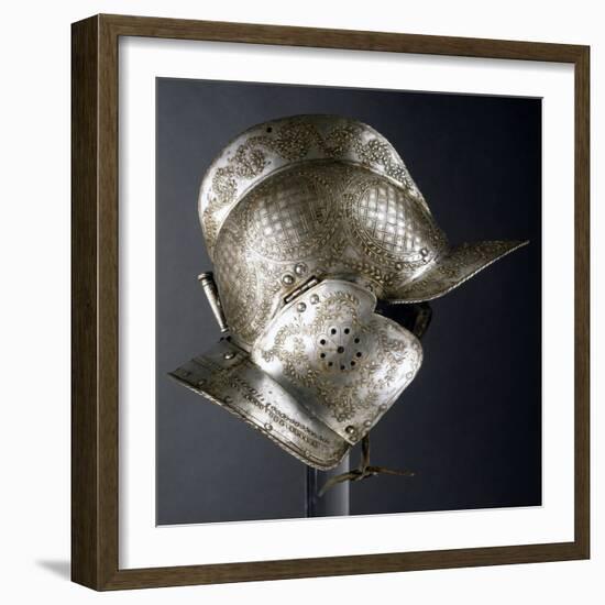 Burgonet Helmet-null-Framed Giclee Print