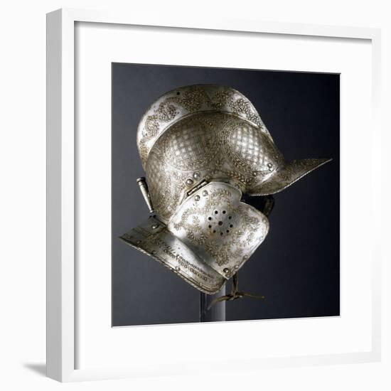 Burgonet Helmet-null-Framed Giclee Print