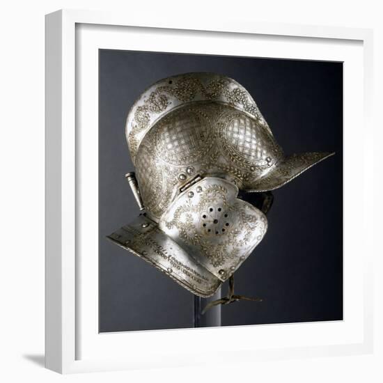 Burgonet Helmet-null-Framed Giclee Print