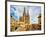Burgos, Burgos Province, Castile y Leon, Spain. The Gothic cathedral. Construction began in the...-null-Framed Photographic Print