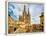 Burgos, Burgos Province, Castile y Leon, Spain. The Gothic cathedral. Construction began in the...-null-Framed Premier Image Canvas