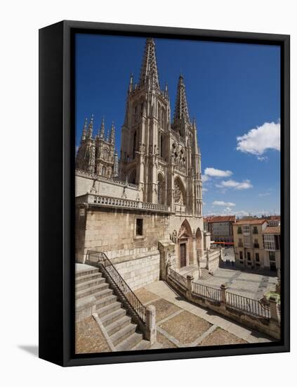 Burgos Cathedral, Burgos, Castilla Y Leon, Spain, Europe-Giles Bracher-Framed Premier Image Canvas