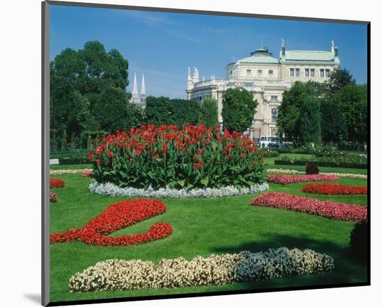 Burgtheater in Vienna, Austria-null-Mounted Art Print