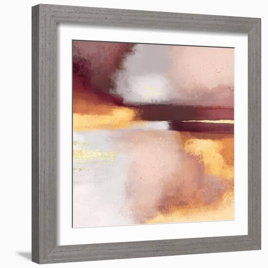 Burgundy Sunset-Elisabeth Fredriksson-Framed Giclee Print