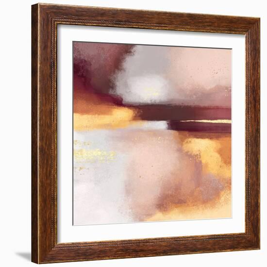 Burgundy Sunset-Elisabeth Fredriksson-Framed Giclee Print