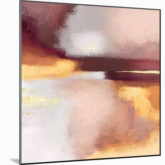 Burgundy Sunset-Elisabeth Fredriksson-Mounted Giclee Print