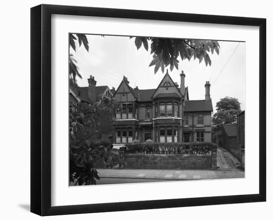 Burgwallis House, Rotherham, South Yorkshire, 1962-Michael Walters-Framed Photographic Print