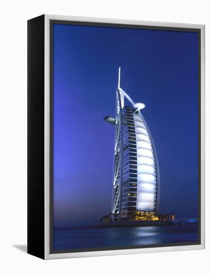 Buri Al Arab, Arabian Tower, Uae-Walter Bibikow-Framed Premier Image Canvas