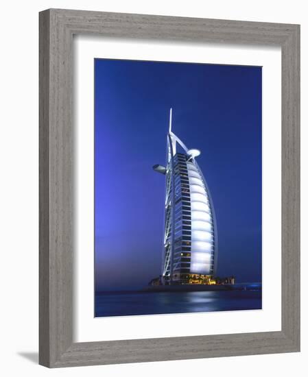 Buri Al Arab, Arabian Tower, Uae-Walter Bibikow-Framed Photographic Print