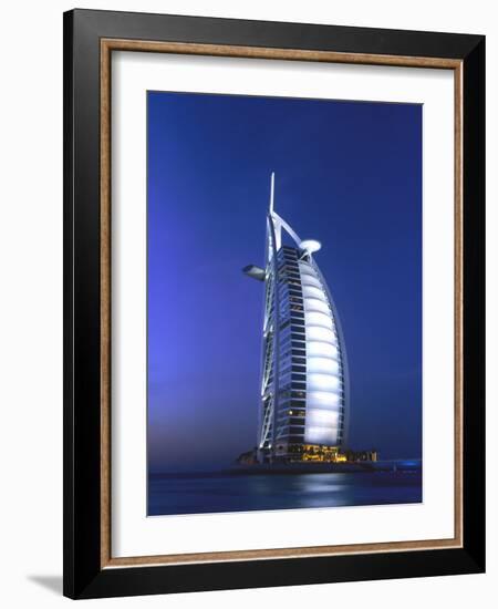 Buri Al Arab, Arabian Tower, Uae-Walter Bibikow-Framed Photographic Print