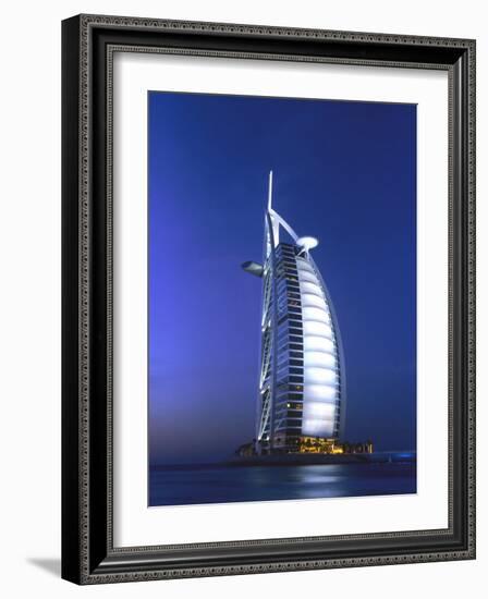 Buri Al Arab, Arabian Tower, Uae-Walter Bibikow-Framed Photographic Print