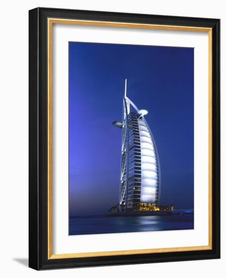 Buri Al Arab, Arabian Tower, Uae-Walter Bibikow-Framed Photographic Print