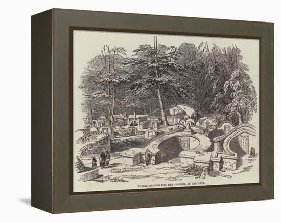 Burial-Ground for the Chinese, at Calcutta-null-Framed Premier Image Canvas