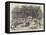 Burial-Ground for the Chinese, at Calcutta-null-Framed Premier Image Canvas