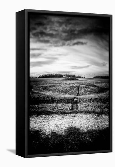 Burial Mounds-Rory Garforth-Framed Premier Image Canvas