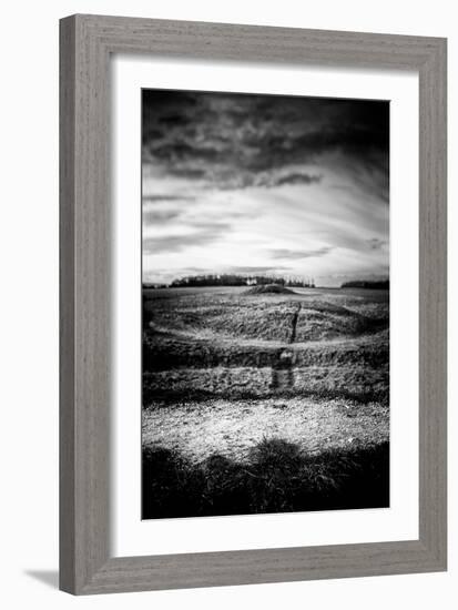 Burial Mounds-Rory Garforth-Framed Photographic Print