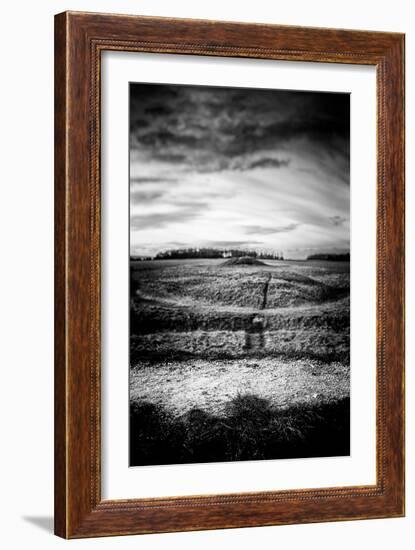 Burial Mounds-Rory Garforth-Framed Photographic Print