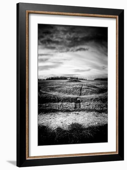 Burial Mounds-Rory Garforth-Framed Photographic Print