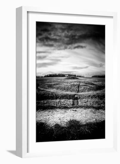 Burial Mounds-Rory Garforth-Framed Photographic Print