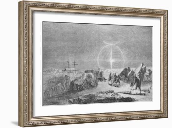 'Burial of a Member of the M'cLintock Expedition', c1859, (1928)-Unknown-Framed Giclee Print