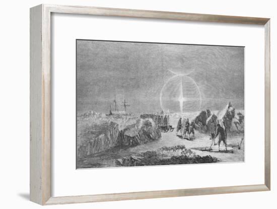 'Burial of a Member of the M'cLintock Expedition', c1859, (1928)-Unknown-Framed Giclee Print
