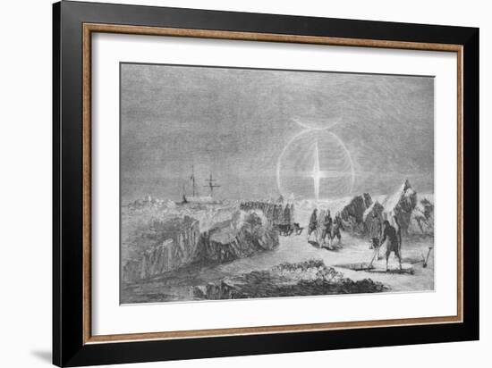 'Burial of a Member of the M'cLintock Expedition', c1859, (1928)-Unknown-Framed Giclee Print