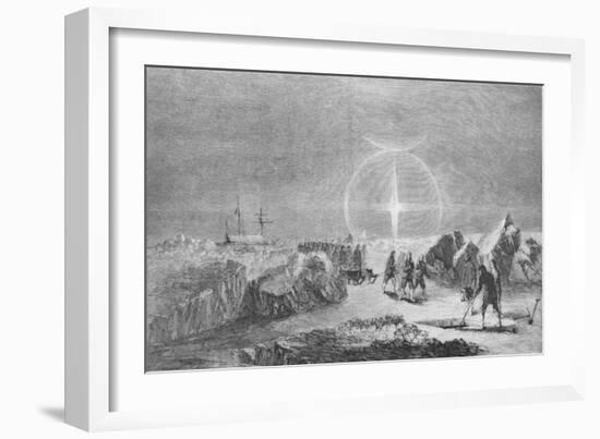 'Burial of a Member of the M'cLintock Expedition', c1859, (1928)-Unknown-Framed Giclee Print