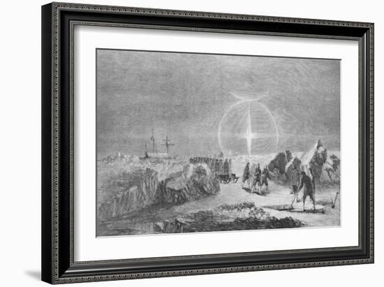 'Burial of a Member of the M'cLintock Expedition', c1859, (1928)-Unknown-Framed Giclee Print