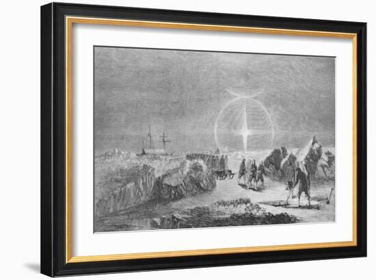 'Burial of a Member of the M'cLintock Expedition', c1859, (1928)-Unknown-Framed Giclee Print