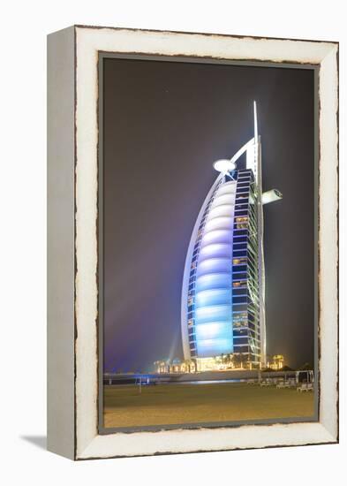 Burj Al Arab Hotel Dubai, United Arab Emirates-Michael DeFreitas-Framed Premier Image Canvas