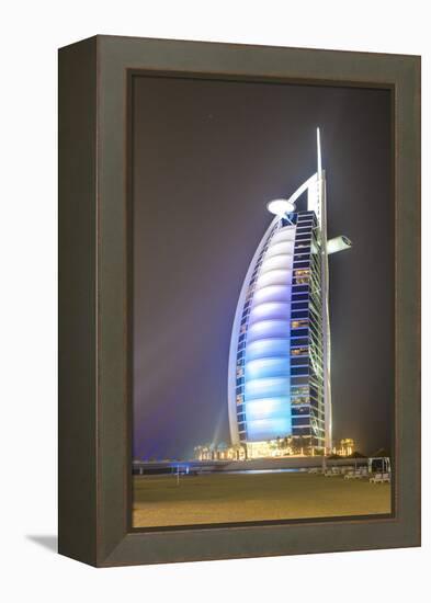 Burj Al Arab Hotel Dubai, United Arab Emirates-Michael DeFreitas-Framed Premier Image Canvas