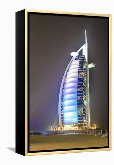 Burj Al Arab Hotel Dubai, United Arab Emirates-Michael DeFreitas-Framed Premier Image Canvas