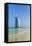 Burj Al Arab Hotel, Iconic Dubai Landmark, Jumeirah Beach, Dubai, United Arab Emirates, Middle East-Fraser Hall-Framed Premier Image Canvas