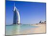 Burj Al Arab Hotel, Jumeirah Beach, Dubai, United Arab Emirates, Middle East-Amanda Hall-Mounted Photographic Print