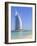 Burj Al Arab Hotel, Jumeirah Beach, Dubai, United Arab Emirates, Middle East-Amanda Hall-Framed Photographic Print