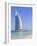 Burj Al Arab Hotel, Jumeirah Beach, Dubai, United Arab Emirates, Middle East-Amanda Hall-Framed Photographic Print