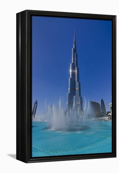 Burj Khalifa 2-Charles Bowman-Framed Premier Image Canvas