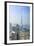 Burj Khalifa and City Skyline, Downtown, Dubai, United Arab Emirates, Middle East-Amanda Hall-Framed Photographic Print