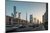 Burj Khalifa and Sheikh Zayed Road, Downtown, Dubai, United Arab Emirates, Middle East-Ben Pipe-Mounted Photographic Print