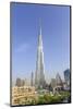 Burj Khalifa, Downtown, Dubai, United Arab Emirates, Middle East-Amanda Hall-Mounted Photographic Print