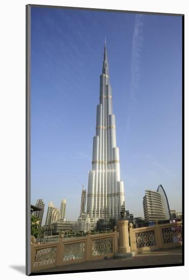 Burj Khalifa, Dubai, United Arab Emirates, Middle East-Amanda Hall-Mounted Photographic Print