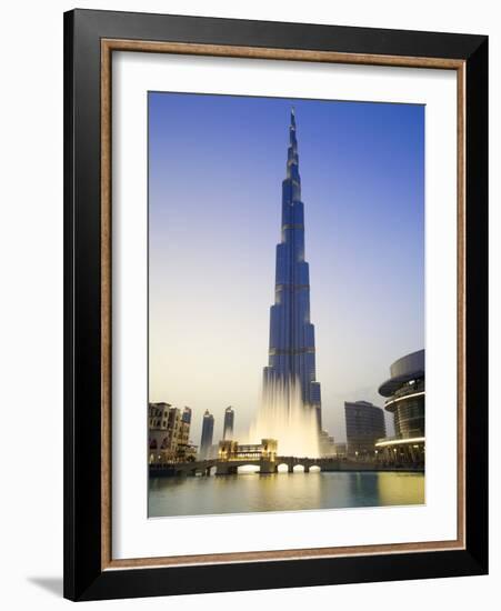 Burj Khalifa, Dubai, United Arab Emirates-Neil Farrin-Framed Photographic Print