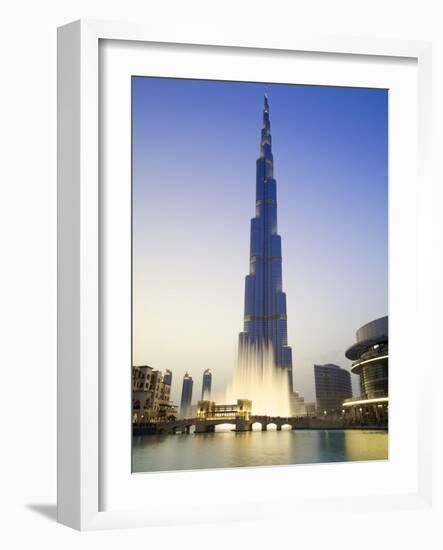 Burj Khalifa, Dubai, United Arab Emirates-Neil Farrin-Framed Photographic Print