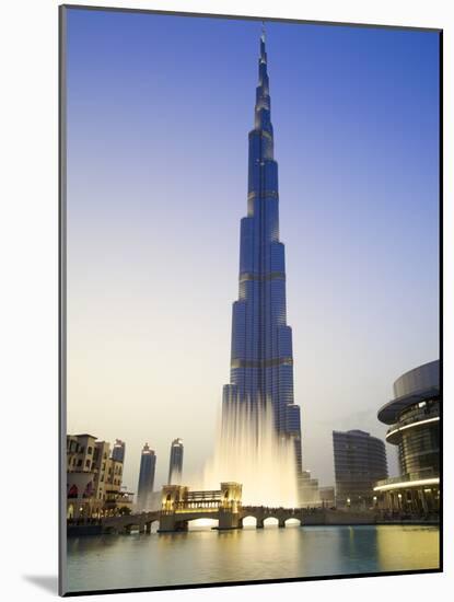 Burj Khalifa, Dubai, United Arab Emirates-Neil Farrin-Mounted Photographic Print