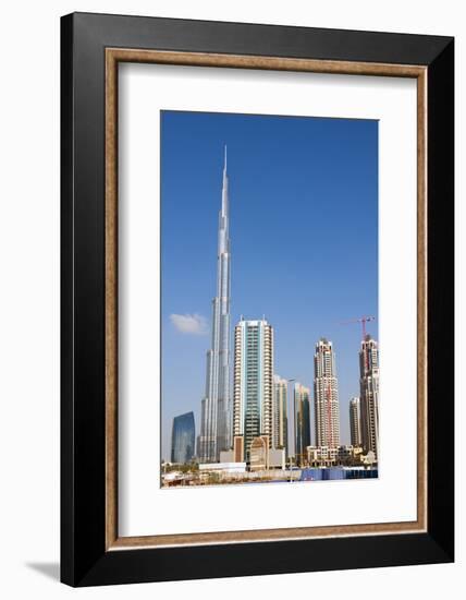 Burj Khalifa, Dubai, United Arab Emirates.-Bill Bachmann-Framed Photographic Print